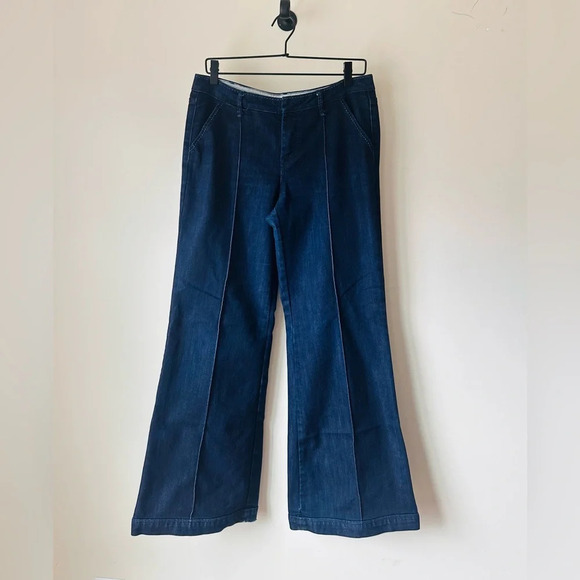 Anthropologie Bica Cheia Indigo Denim Jeans - Size 10 - Picture 2 of 16